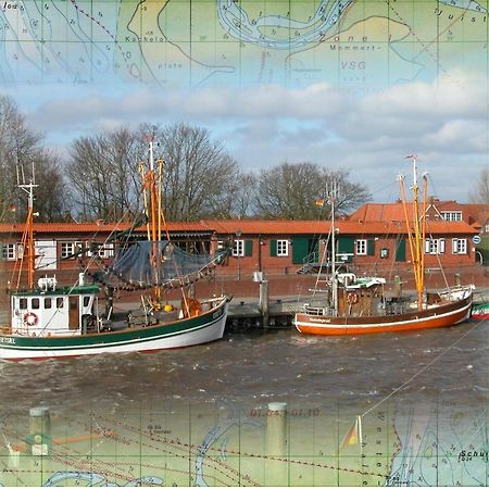 Oltmanns Ferienhaus Bummert Am Hafen Greetsiel Exterior foto