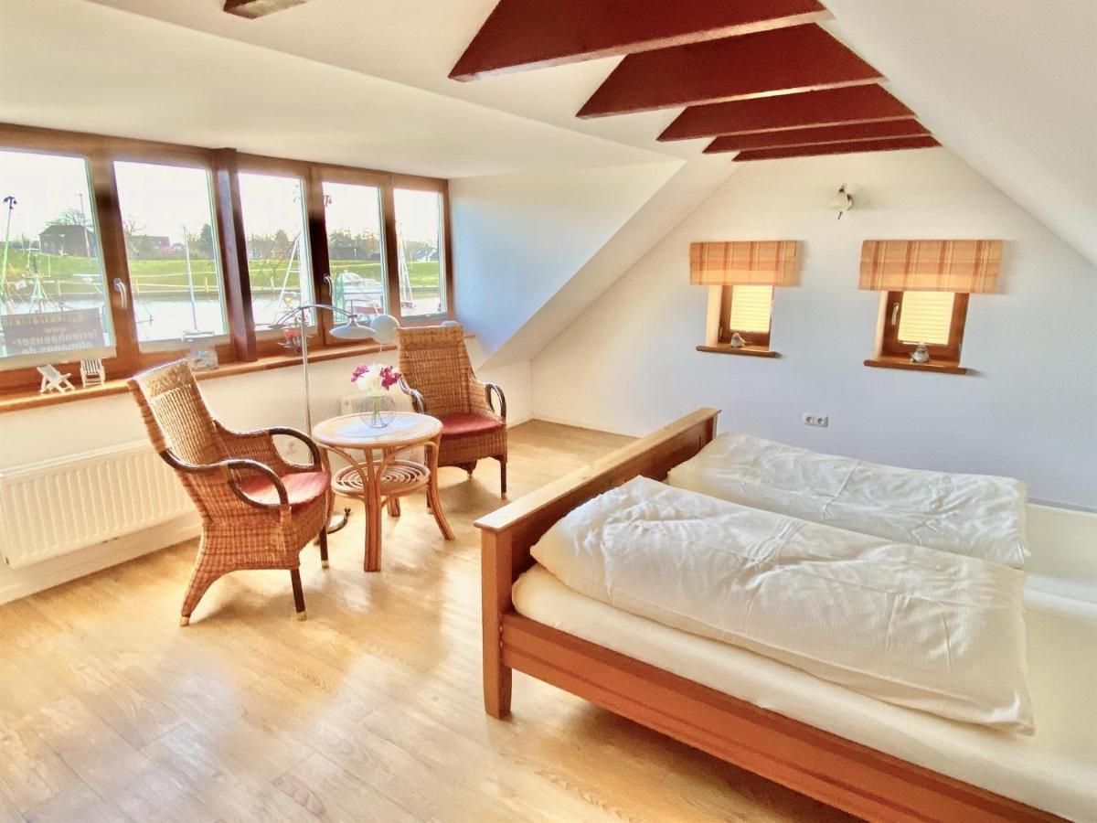 Oltmanns Ferienhaus Bummert Am Hafen Greetsiel Exterior foto