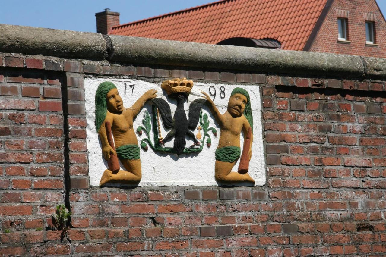 Oltmanns Ferienhaus Bummert Am Hafen Greetsiel Exterior foto